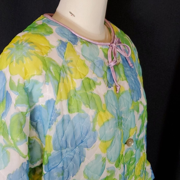 Loungecraft Originals Vtg Robe, 60s/70's ? M - Picture 7 of 8